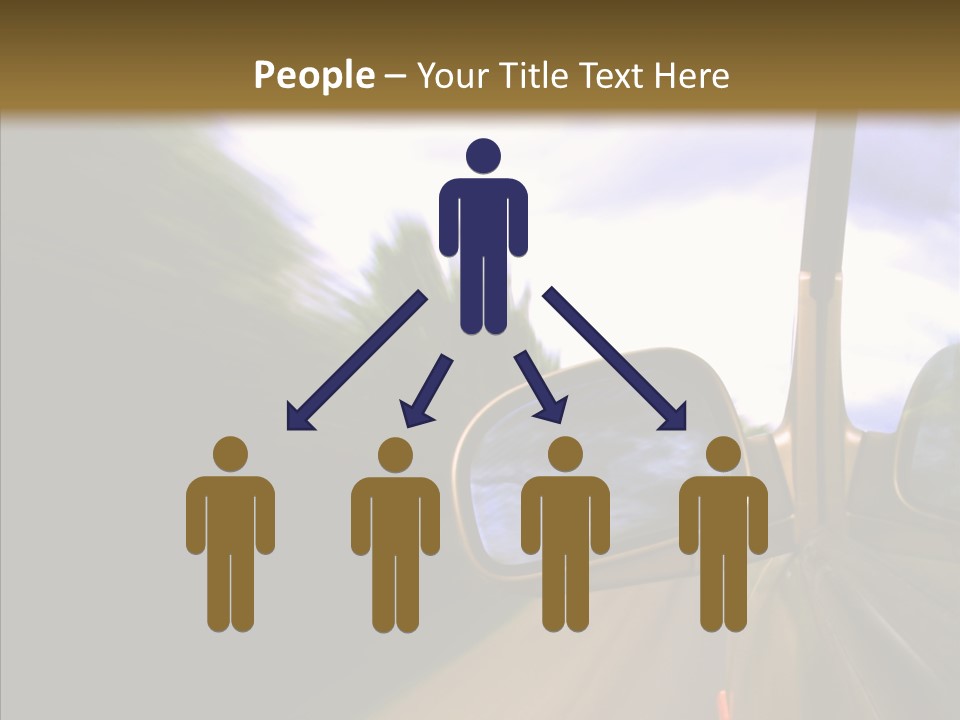 Mirror Abstract View PowerPoint Template