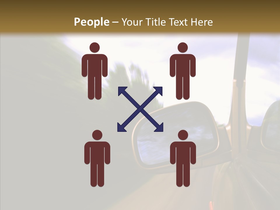 Mirror Abstract View PowerPoint Template