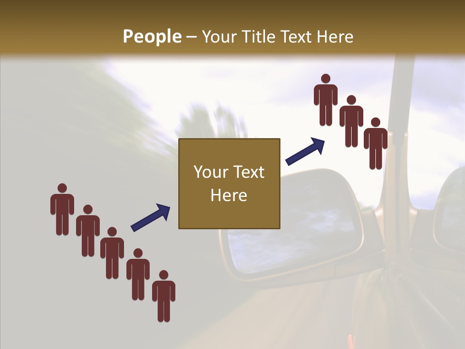Mirror Abstract View PowerPoint Template