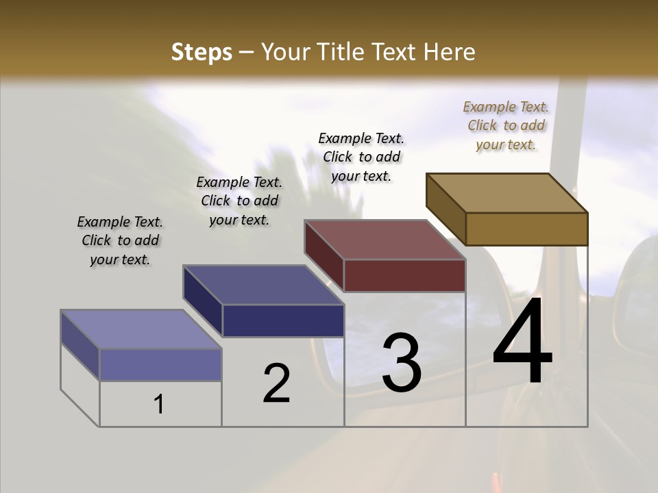 Mirror Abstract View PowerPoint Template