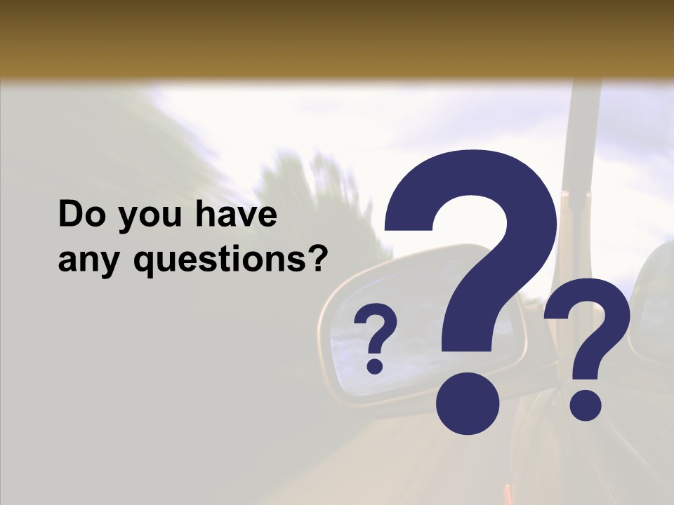 Mirror Abstract View PowerPoint Template