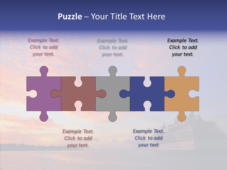 Honeymoon Surf Aloha PowerPoint Template