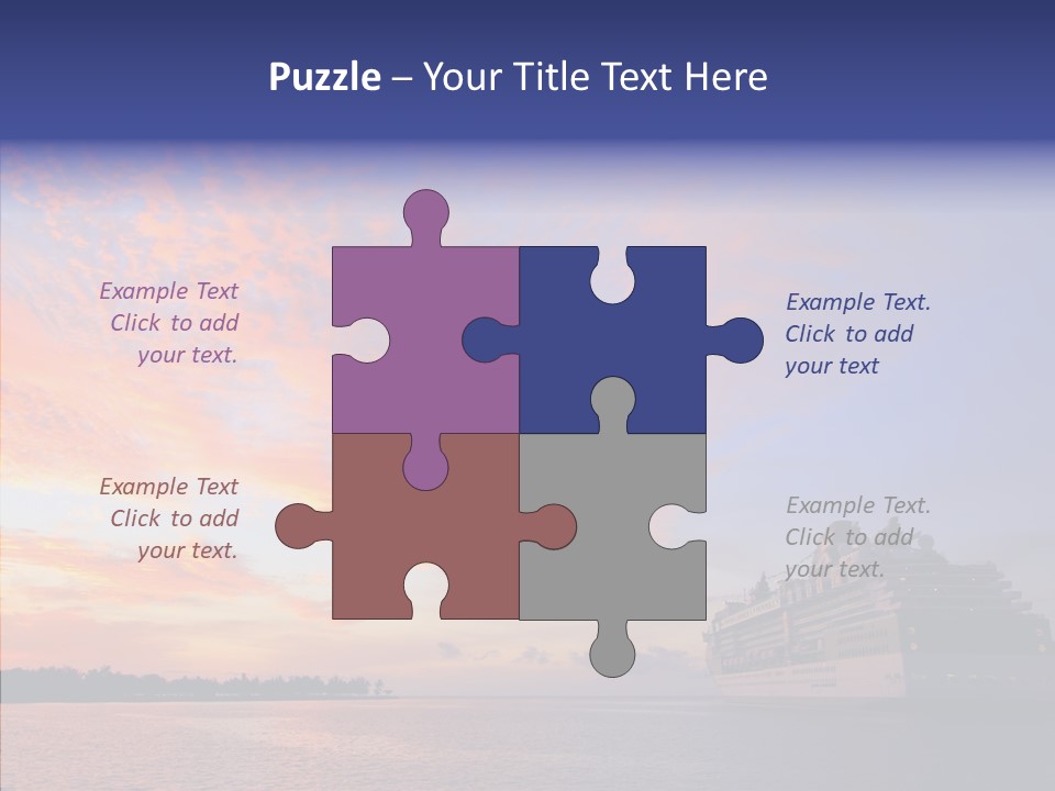 Honeymoon Surf Aloha PowerPoint Template