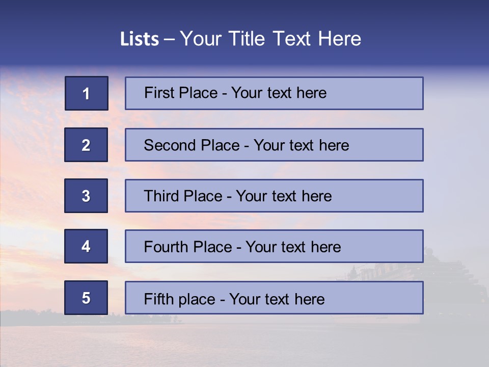 Honeymoon Surf Aloha PowerPoint Template