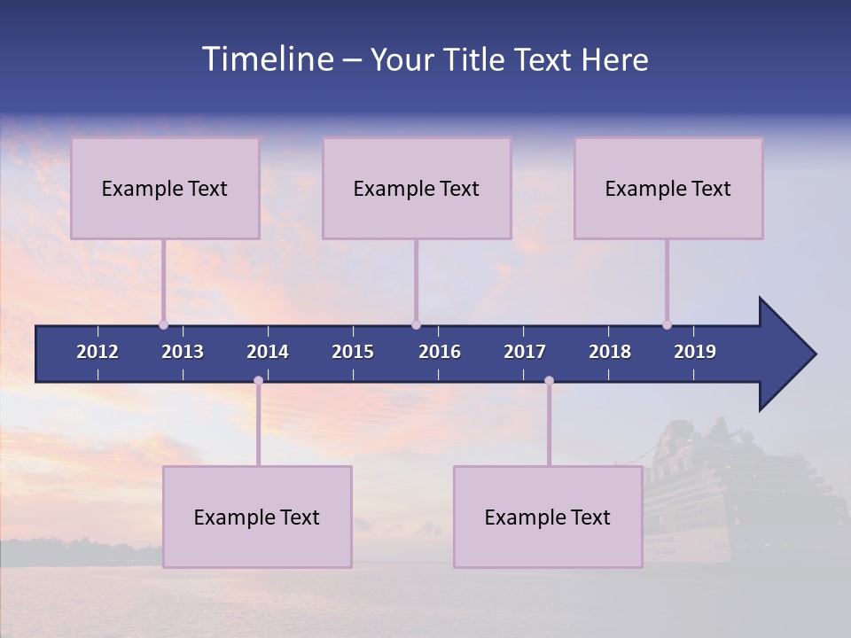 Honeymoon Surf Aloha PowerPoint Template