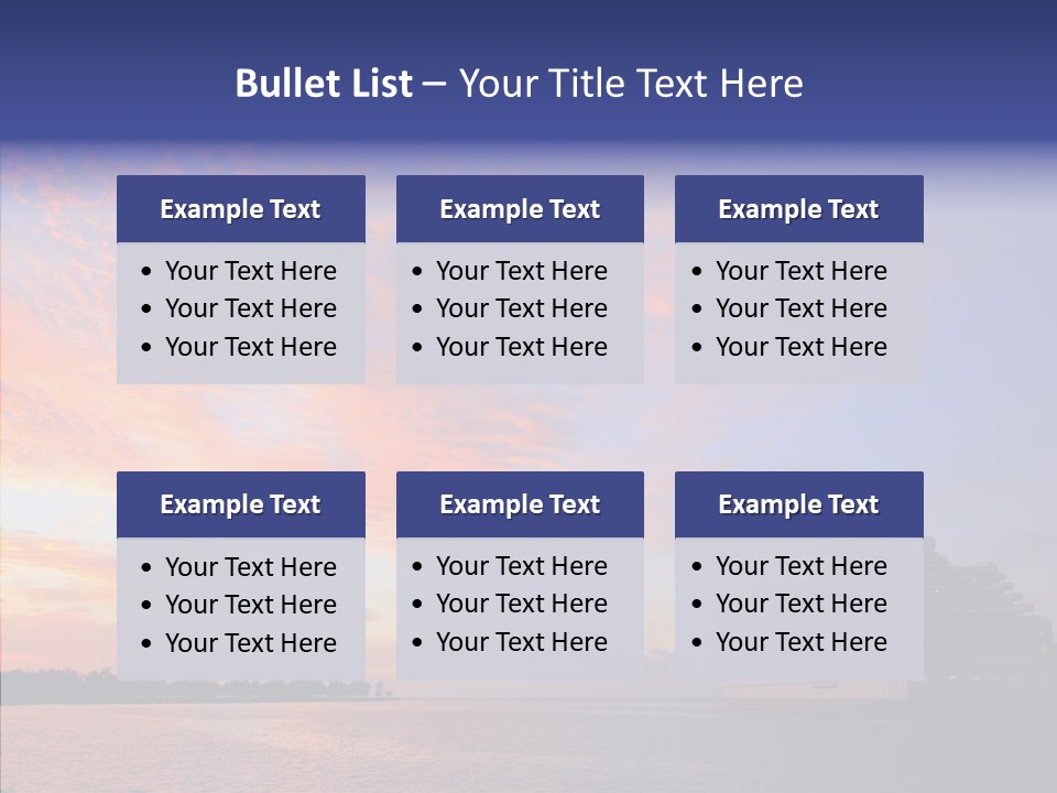 Honeymoon Surf Aloha PowerPoint Template