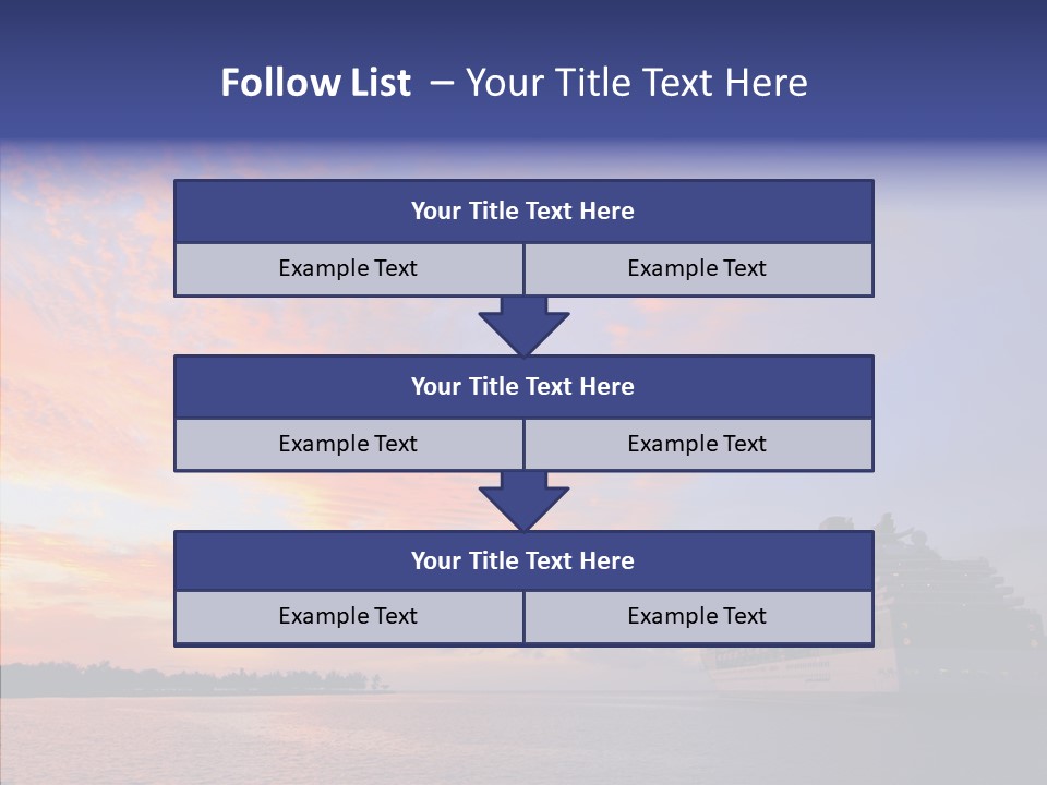 Honeymoon Surf Aloha PowerPoint Template