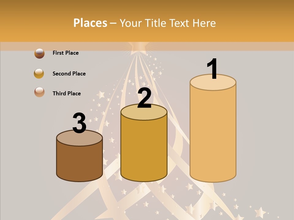 Holiday Illustration Joy PowerPoint Template