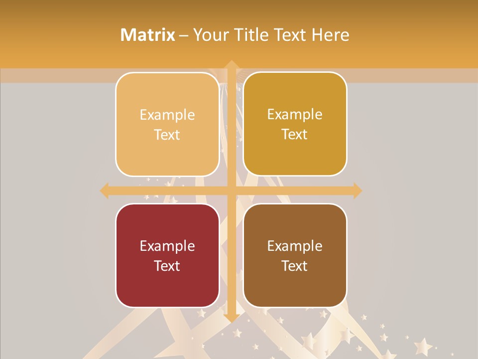 Holiday Illustration Joy PowerPoint Template