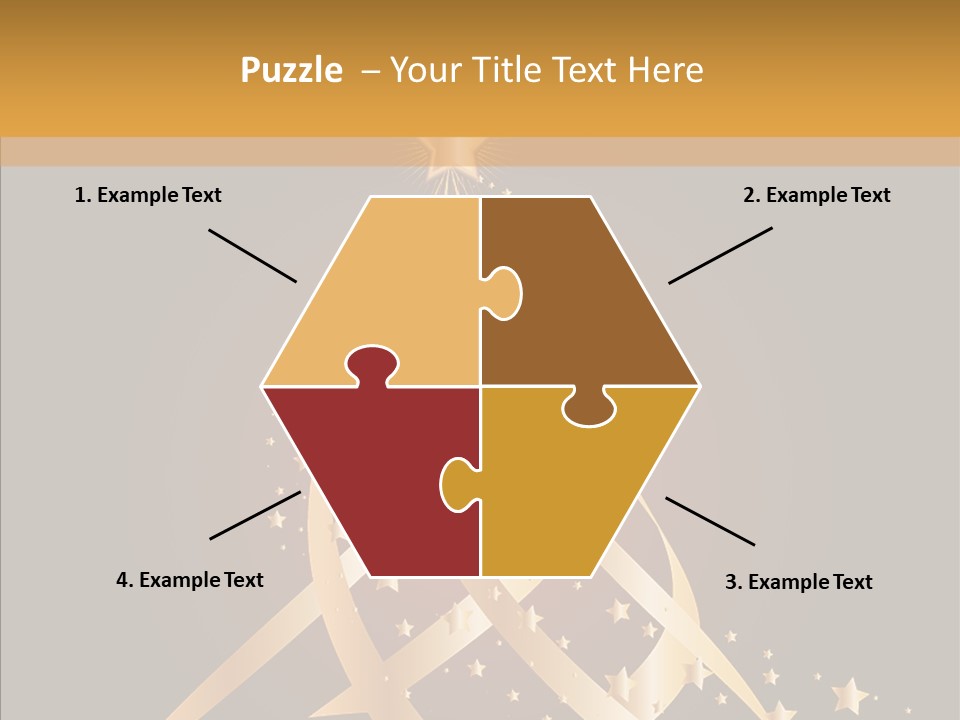 Holiday Illustration Joy PowerPoint Template