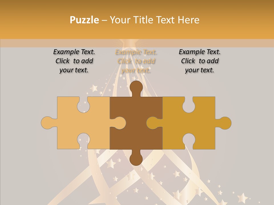 Holiday Illustration Joy PowerPoint Template