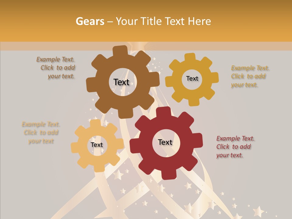 Holiday Illustration Joy PowerPoint Template