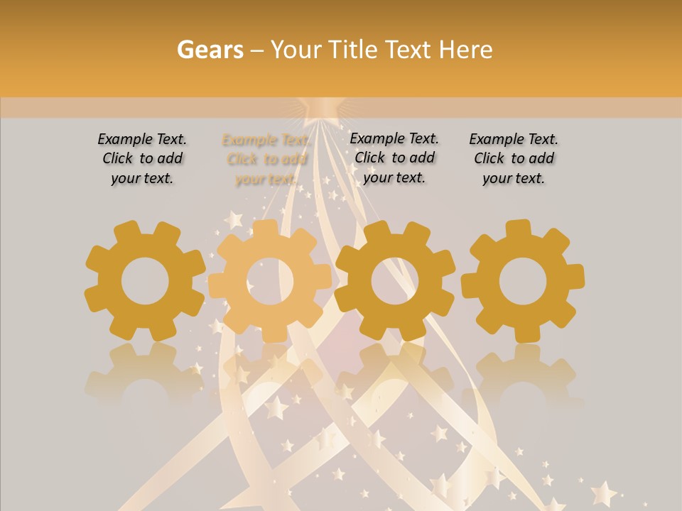 Holiday Illustration Joy PowerPoint Template