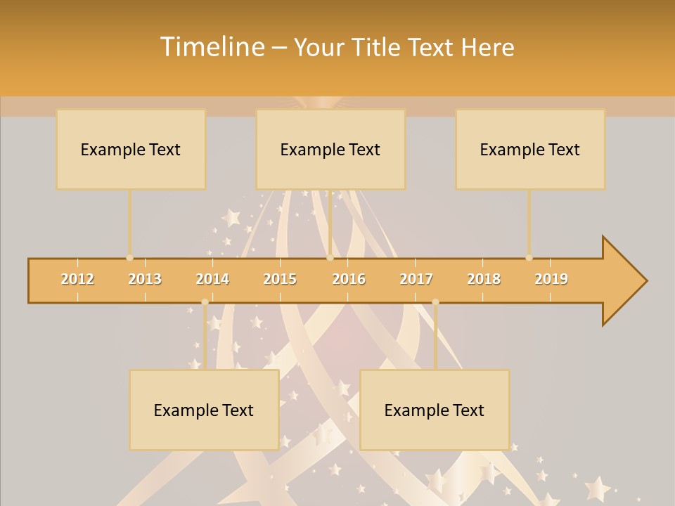 Holiday Illustration Joy PowerPoint Template