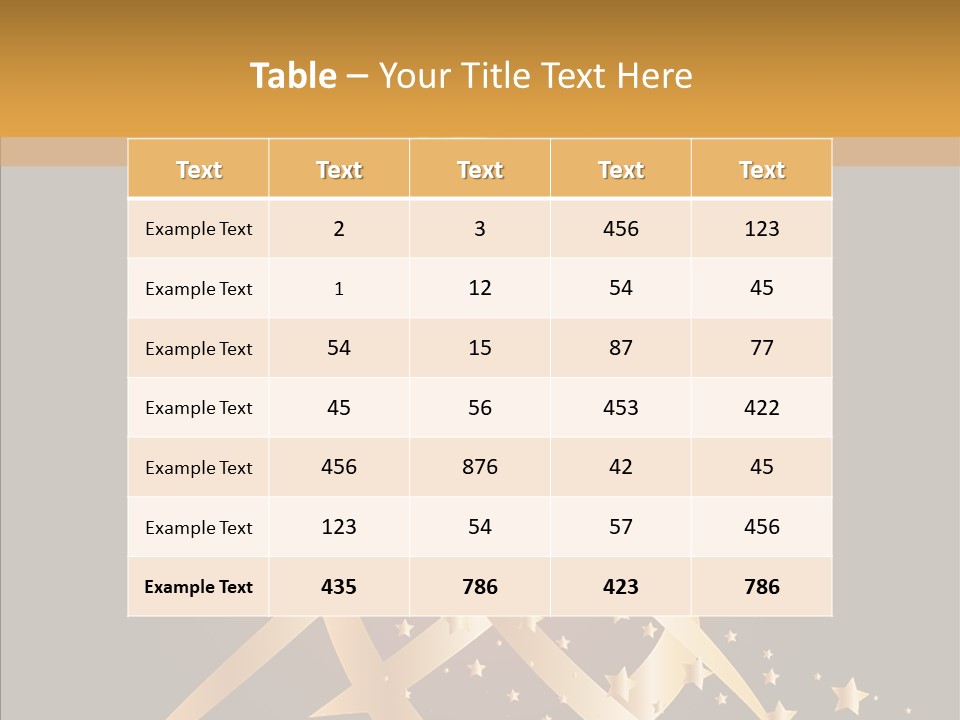 Holiday Illustration Joy PowerPoint Template