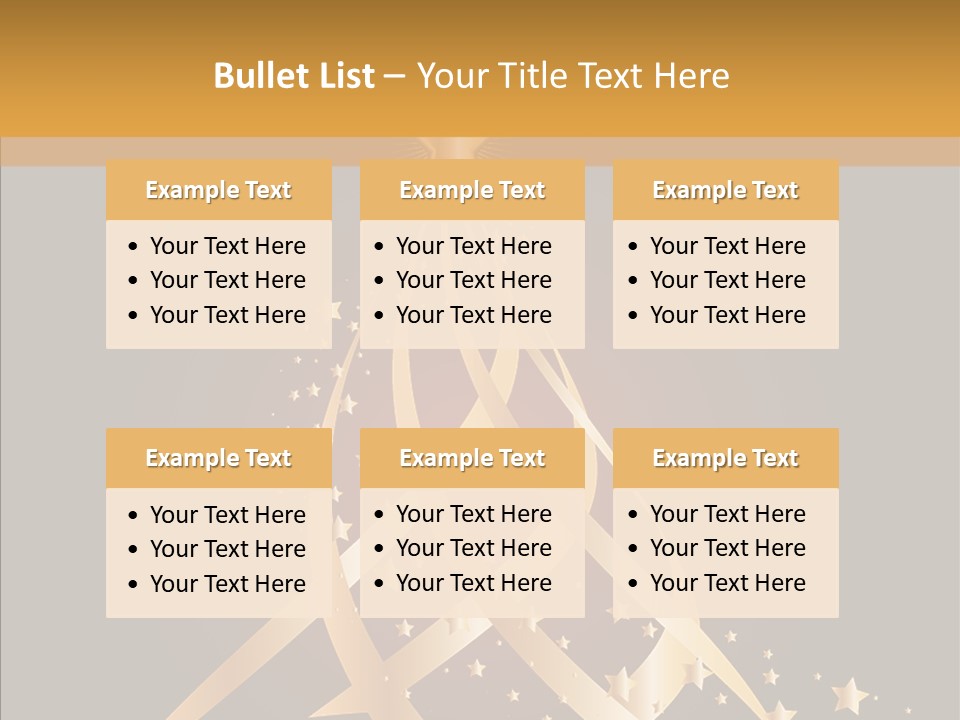 Holiday Illustration Joy PowerPoint Template