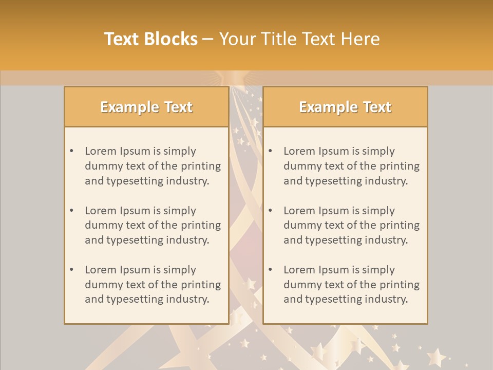 Holiday Illustration Joy PowerPoint Template