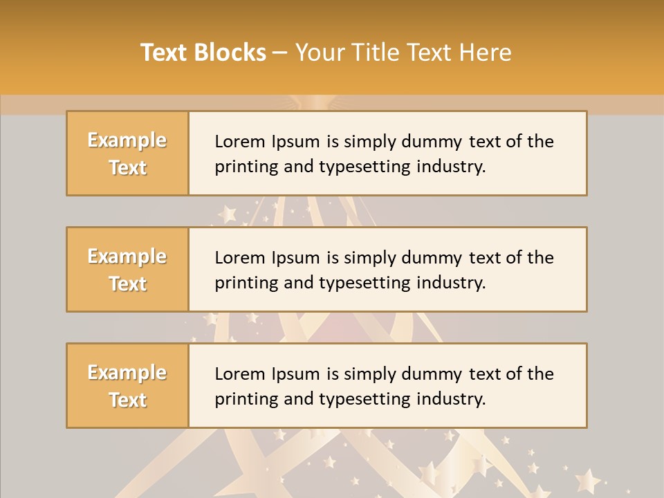 Holiday Illustration Joy PowerPoint Template