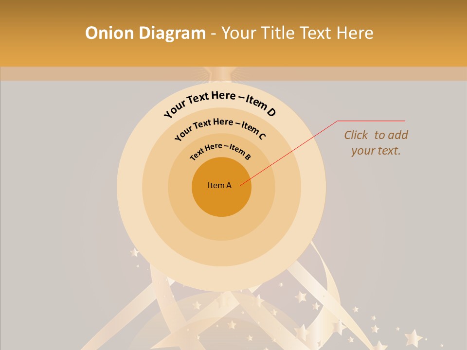 Holiday Illustration Joy PowerPoint Template