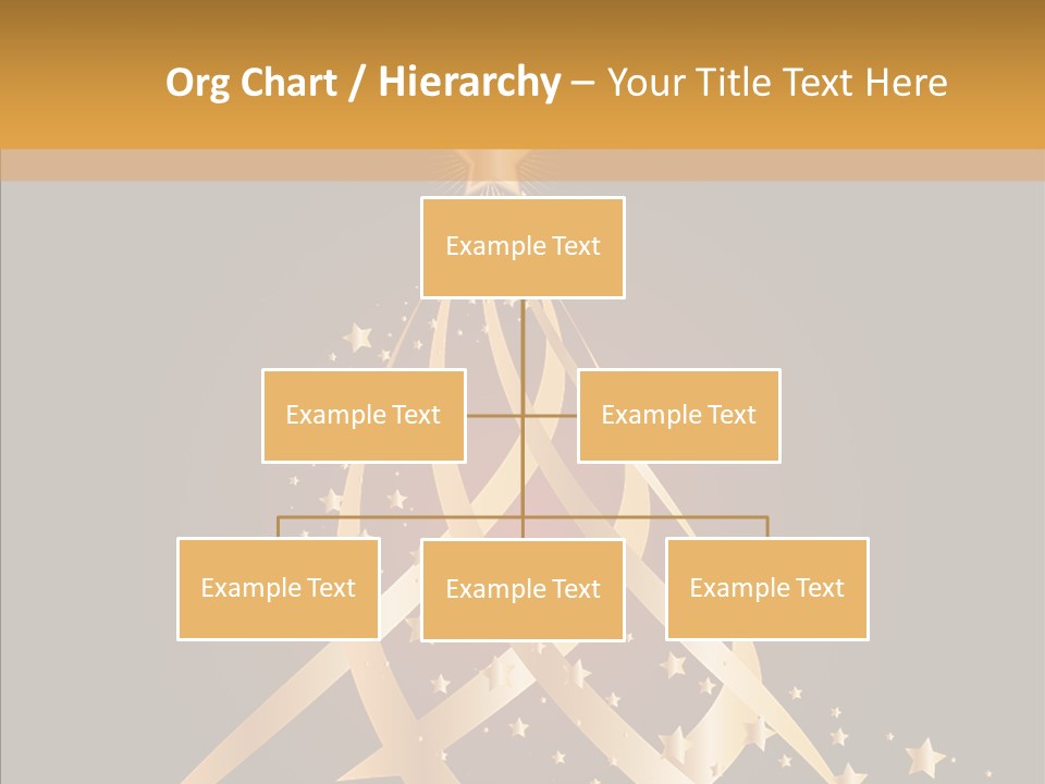 Holiday Illustration Joy PowerPoint Template