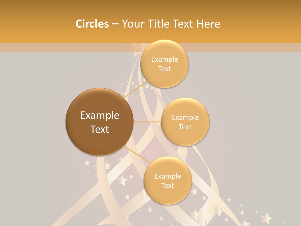 Holiday Illustration Joy PowerPoint Template