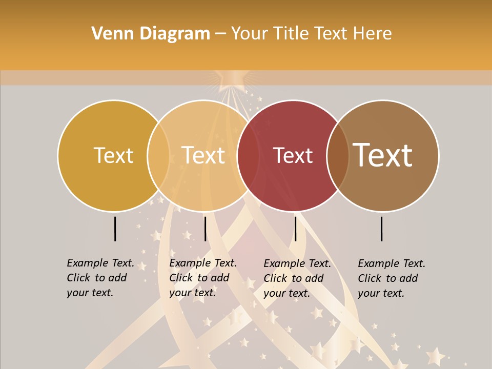 Holiday Illustration Joy PowerPoint Template
