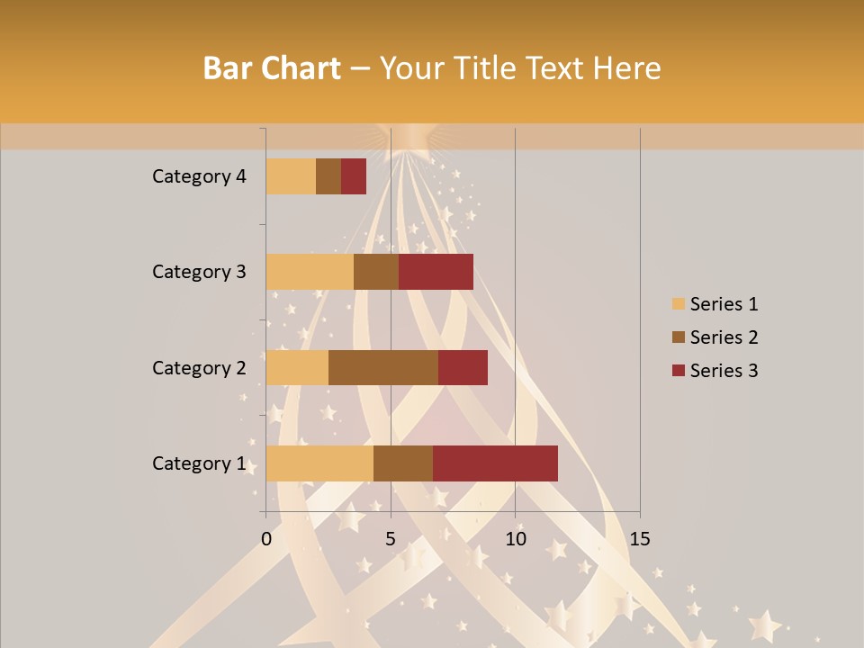 Holiday Illustration Joy PowerPoint Template