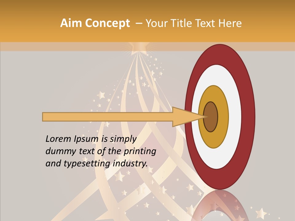 Holiday Illustration Joy PowerPoint Template