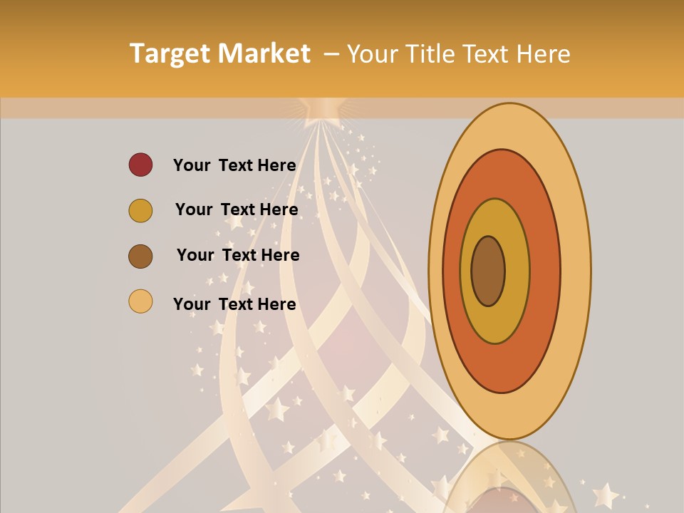 Holiday Illustration Joy PowerPoint Template