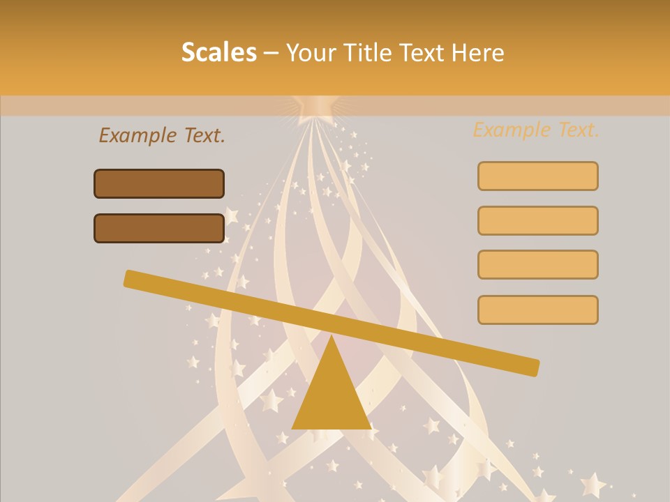 Holiday Illustration Joy PowerPoint Template