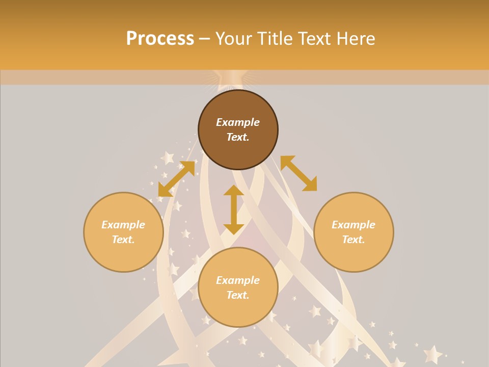 Holiday Illustration Joy PowerPoint Template