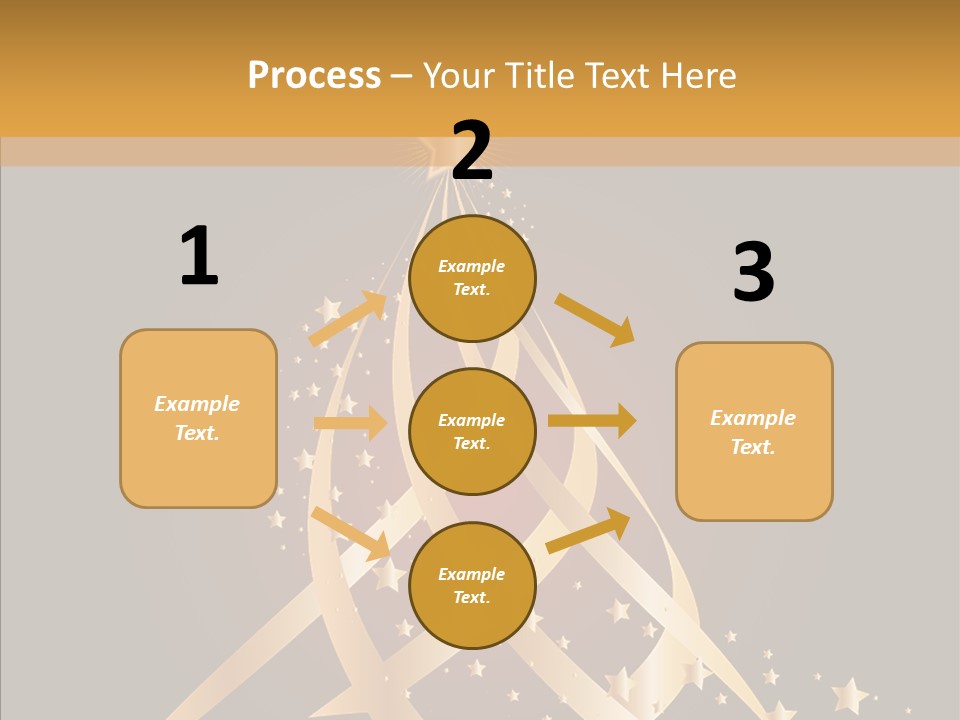 Holiday Illustration Joy PowerPoint Template