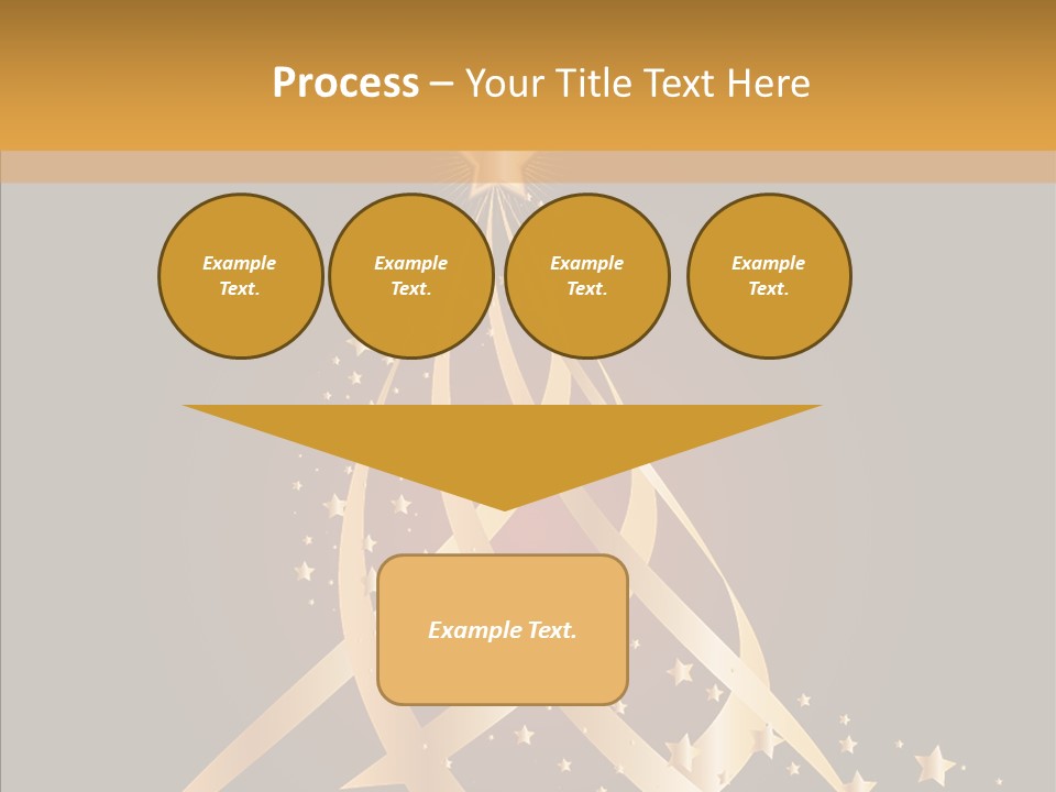 Holiday Illustration Joy PowerPoint Template