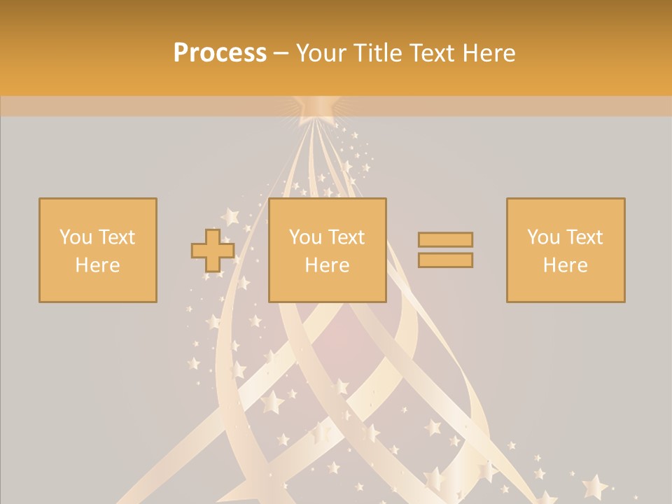 Holiday Illustration Joy PowerPoint Template