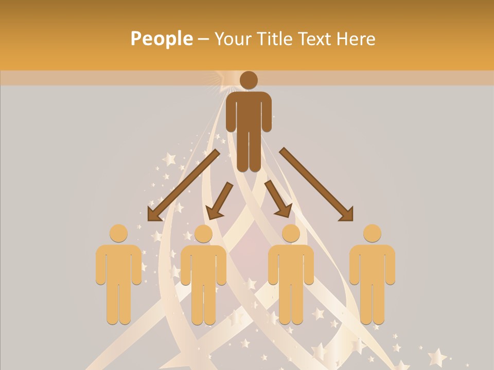 Holiday Illustration Joy PowerPoint Template