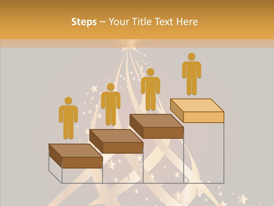 Holiday Illustration Joy PowerPoint Template