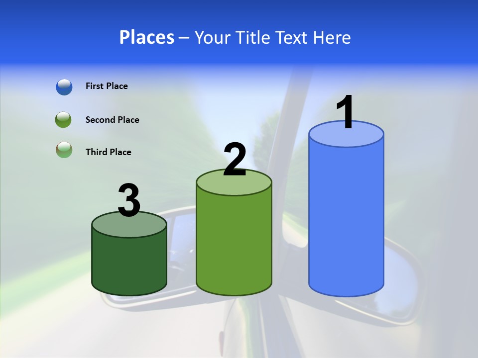 Rapid Road Movement PowerPoint Template
