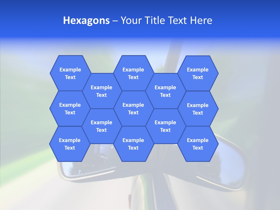 Rapid Road Movement PowerPoint Template