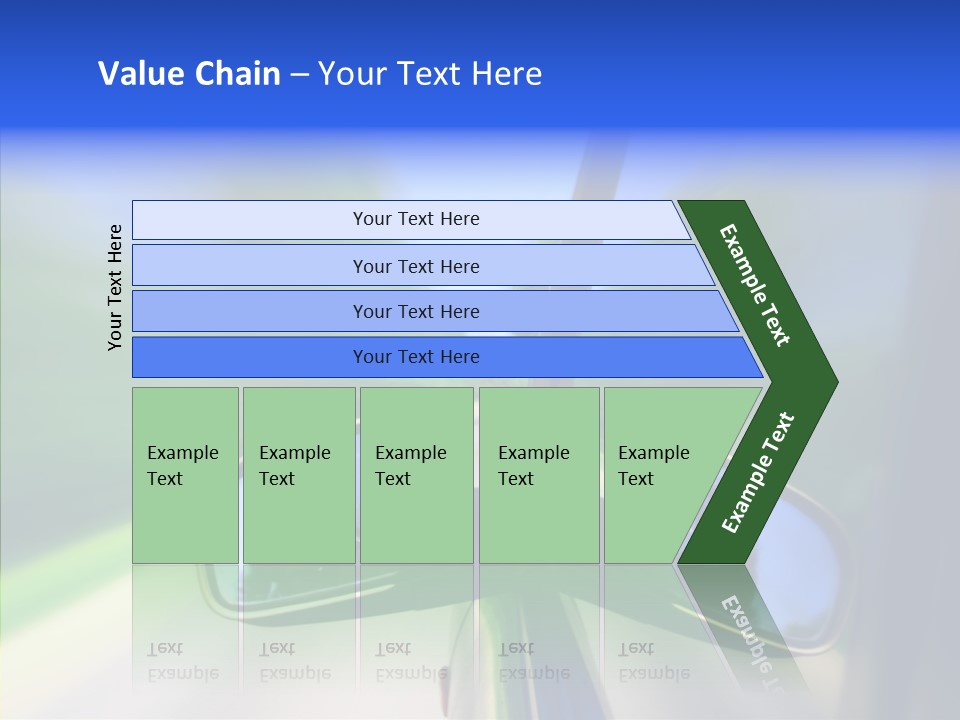 Rapid Road Movement PowerPoint Template
