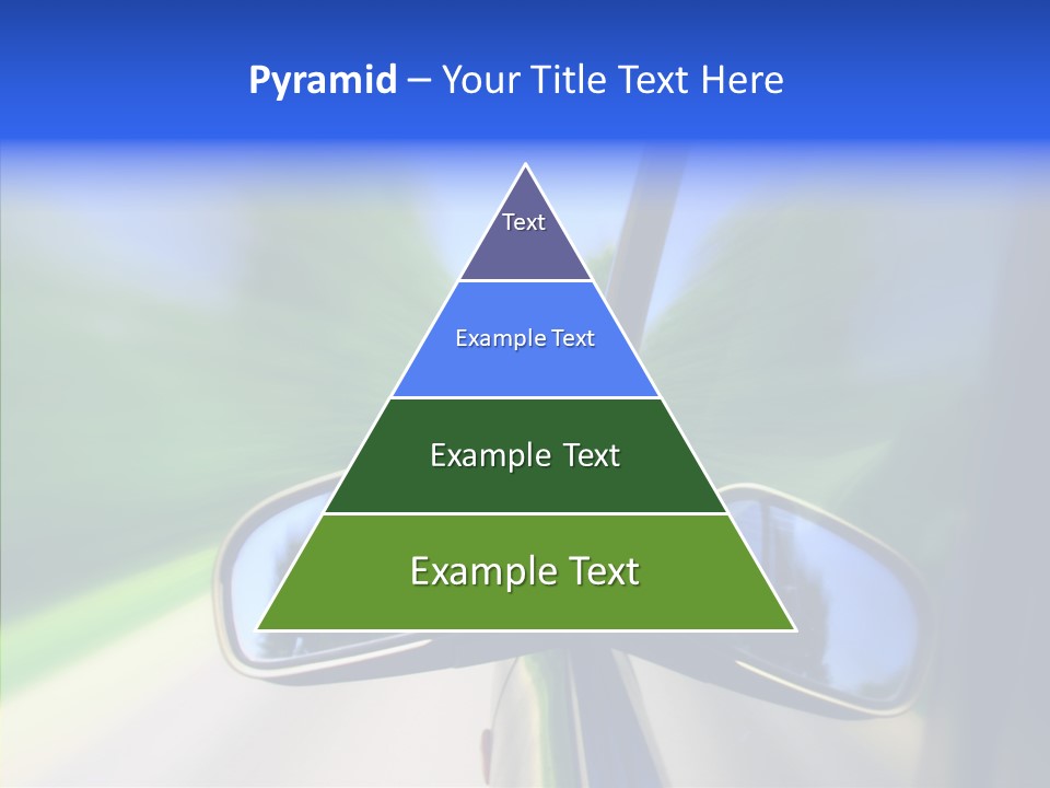 Rapid Road Movement PowerPoint Template