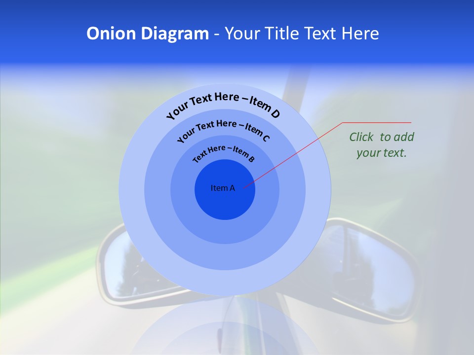 Rapid Road Movement PowerPoint Template