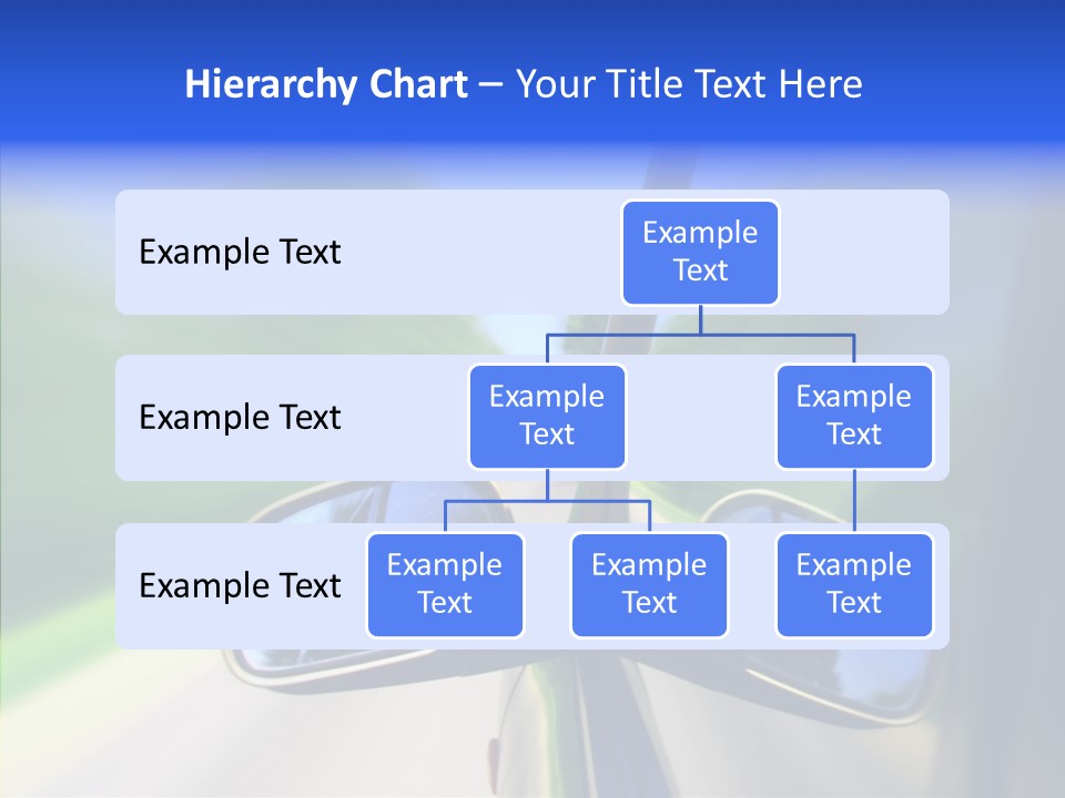 Rapid Road Movement PowerPoint Template