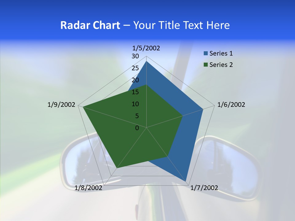 Rapid Road Movement PowerPoint Template