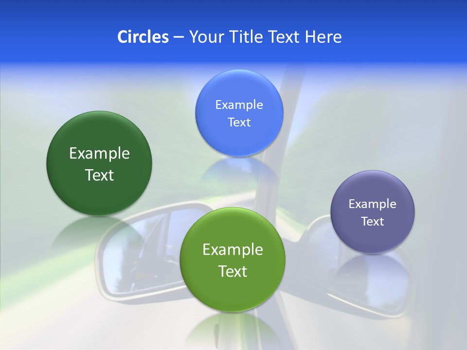 Rapid Road Movement PowerPoint Template