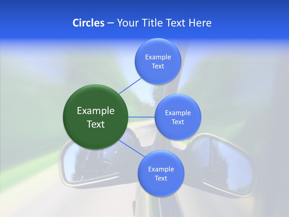 Rapid Road Movement PowerPoint Template