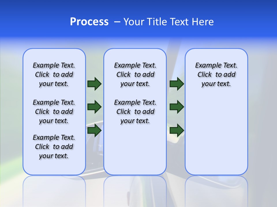 Rapid Road Movement PowerPoint Template