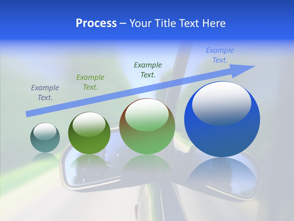 Rapid Road Movement PowerPoint Template