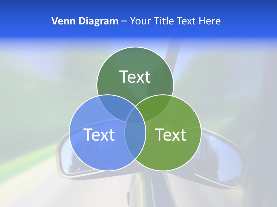Rapid Road Movement PowerPoint Template