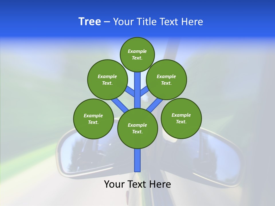 Rapid Road Movement PowerPoint Template