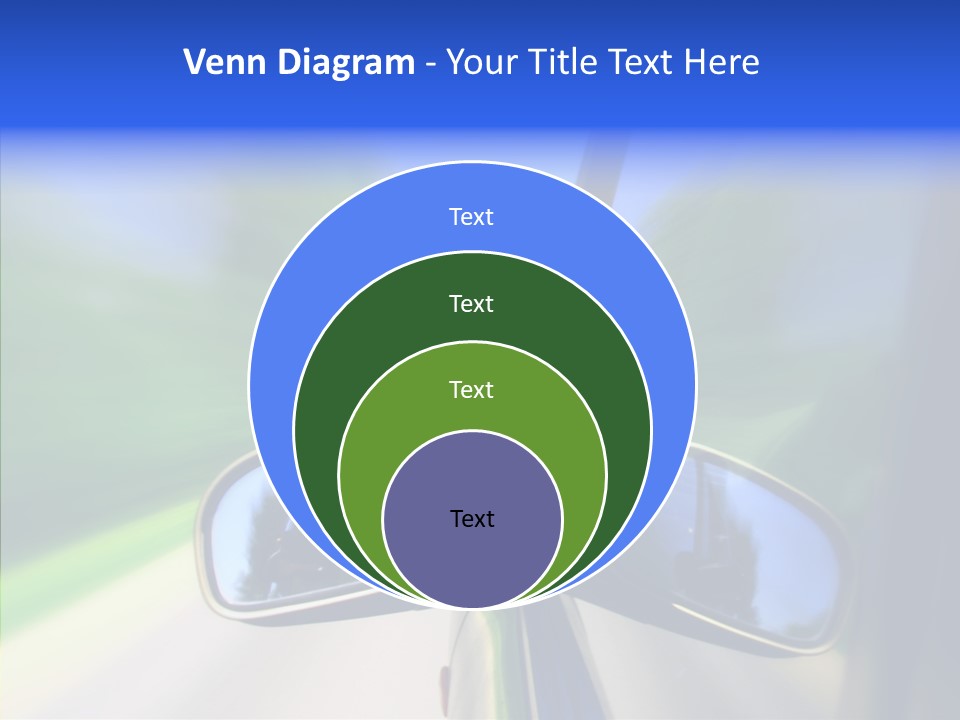 Rapid Road Movement PowerPoint Template